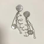 シルバーのピアス