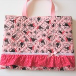[SALE]☆20％OFF☆シンデレラレッスンバッグ☆スモークピンク☆