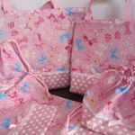 [SALE]☆20％OFF☆Pretty Ribbon通園・通学セット☆ピンク☆
