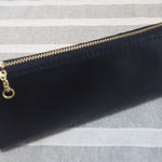 【SALE】牛革ペンケース（ブラック）レギュラーサイズ