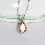 値下げしました！キラキラきれい☆天然オレゴンサンストーンシルバーペンダント1.05ct