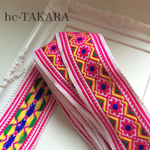モン族刺繍のチロリアンテープ