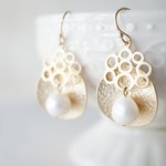 【限定１】14kgf  シャングリラ・ムーン・ピアス ~ Shangrila Moon ~
