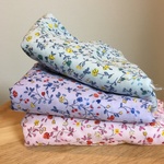 ダブルガーゼWガーゼ★カットクロスはぎれセット上品小花３色 生地布