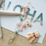 氷柱ロングピアス☆【受注作成】