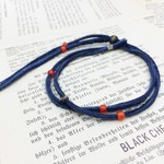 ホワイトハーツの鹿革ブレスレット　BR57