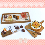 オレンジ尽くしのオレンジタルトセット♡大人なティータイムセット