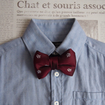 子供用蝶ネクタイ♪     (王冠エンジ)