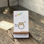 ポメラニアンのスマホスタンド