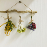流木とドライフラワースワッグ〜corsage〜