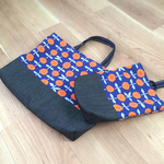 orange flowerのレッスンバッグ&シューズバッグ