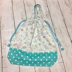 再販☆お着替え入れ 巾着袋  ネコ柄