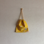 きんちゃく     ribbon yellow