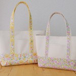 ★J様オーダー品★ リバティ Betsy（ベッツィ）のデイリートートバッグ（Lサイズ）＆リバティ Franwin（フランウィン）のデイリートートバッグ（Mサイズ）