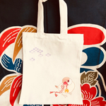 mikiさん限定☆シナモン文鳥の手提げ