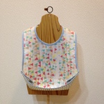 お食事エプロン/LIBERTY/Robinペール×GNストライプ