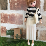 リカちゃん服 プリーツスカート