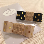 28☆ドットリボンバレッタ