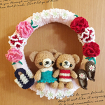 オーダー注文商品🔸あみぐるみ母の日リース🎀