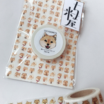 表情コロコロ柴犬くんマスキングテープ