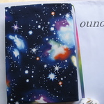 四六判サイズのソフトブックカバー📖銀河星雲