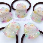 SALE★虹色ひつじのヘアゴム★