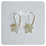 スターシェル♡フープピアス（イヤリング）