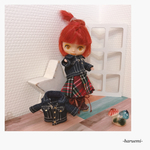 再販3＊outfit《34》＊デニムジャケット（ネイビー）＊プチブライス  サイズ