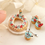 alice in wonderland★時計盤リースタルトのセット★