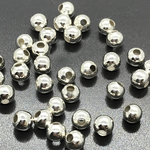 #b-79 ロンデル鉄ボールラウンド シルバー (50個) 5mm