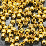 #b-82 ロンデル鉄ボールラウンド ゴールド (約100個) 3mm
