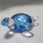 ガラスのHonu　海の守り神　ブルー