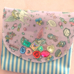 ラミネート動くパーツの移動ポケット