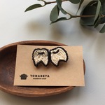 ビーズ刺繍・デンタルコンビブローチ（銀歯）《受注生産》