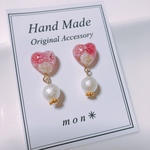再入荷✳︎春ピアス♡ハートパールピアス✳︎