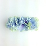 ♡petal barrette 8cm☆blue