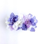 petal barrette 8cm☆delphinium