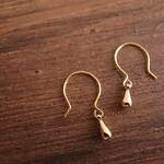 little teardrop pierces gold