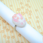 桜うさぎ大福のリング