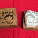 消しゴムはんこ★good job 女の子