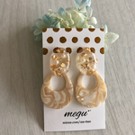 ドロップパーツ✱レジンピアス
