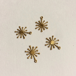 8個 12×10mm 太陽チャーム