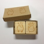 文鳥「OK!」「みました！」／メッセージはんこ