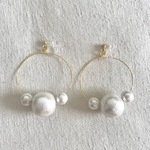 コットンパール イヤリング/ピアス