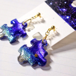 【再々販】宇宙のパズルイヤリング