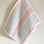 刺し子のマルチクロス(サクラミチ)