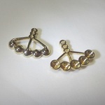 バックキャッチピアス 2個 丸皿5個 送料込み