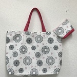 更にお値引き！【SALE】キラキララメのビッグトート&プチポーチ
