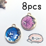 （8個）海から出てきた大きなお月様