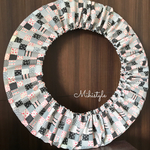 フープカバー ミニフラワー 黒